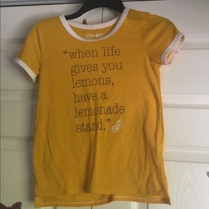 “When life gives you lemons” T-shirt